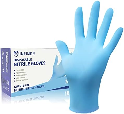 Large Box Nitrile Gloves Set
