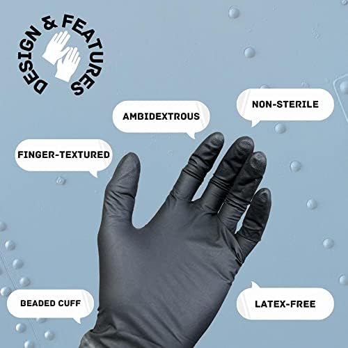 Safe and Multi-Purpose Nitrile Gloves for Immediate Protection