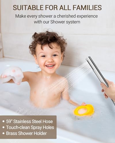 Elegance in Motion - High-Pressure Showers