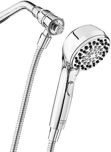 Waxman 6-Setting Handheld Showerhead 39 Chrome Bath or Kitchen