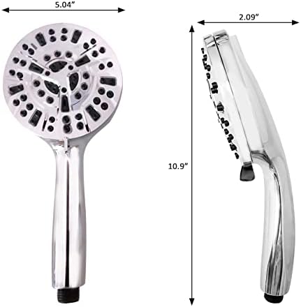High-Pressure 10 Mode Handheld Shower Head