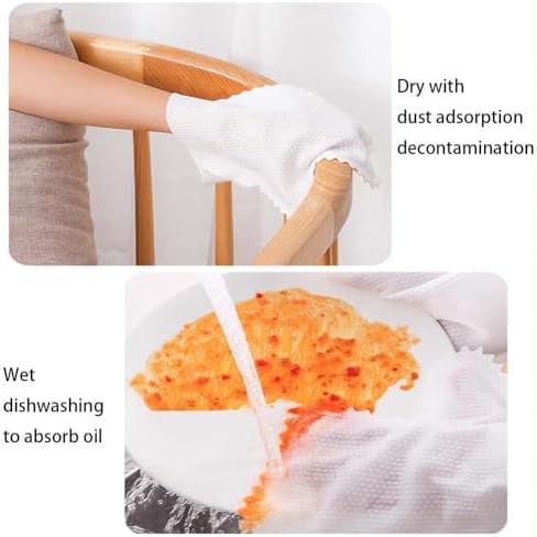 Safe Secure No Shed Crumb Gloves for Easy Cleaning