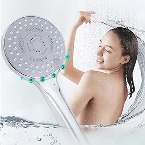 TITA-Dong High Flow 5 Modes Handheld Shower Head with 15m Tube