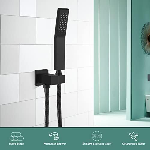 Stainless Steel Luxury Handheld Shower Wand