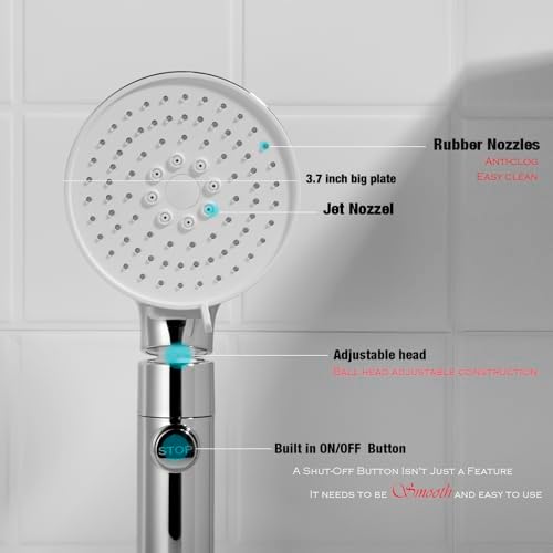 Handheld Shower Head for RVers - Polished Chrome