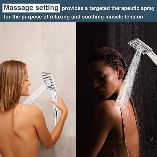 Bright Showers Handheld Shower Head Set