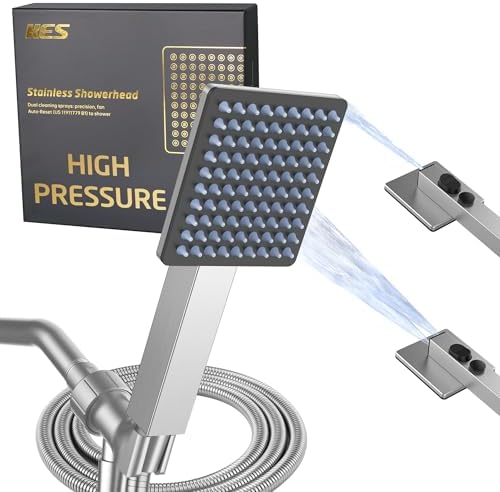 High-Pressure Stainless Steel Shower Head for Bathrooms