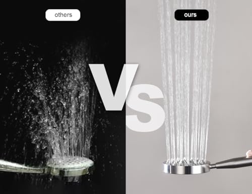 Handheld Shower Combo with Hose Wand Brushed Nickel
