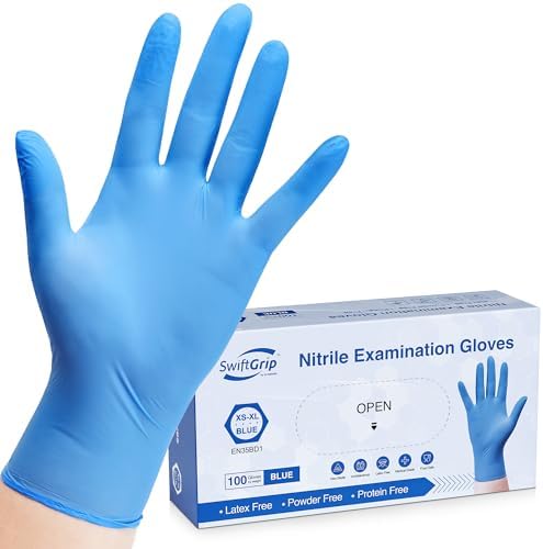 SwiftGrip Disposable Gloves for Cleaning Estheticians