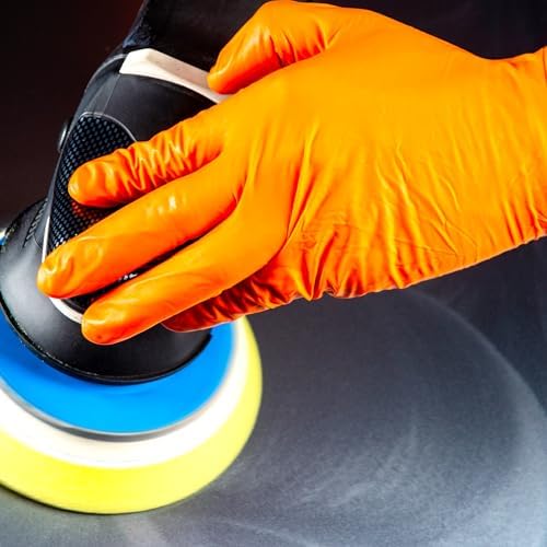 Eagle Highly Visible 6 Mil Nitrile Gloves Industrial Food Safe
