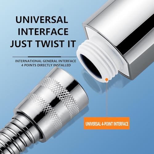 Luxury Gently Mist Compact Pressurized Shower Head for Your Bathroom