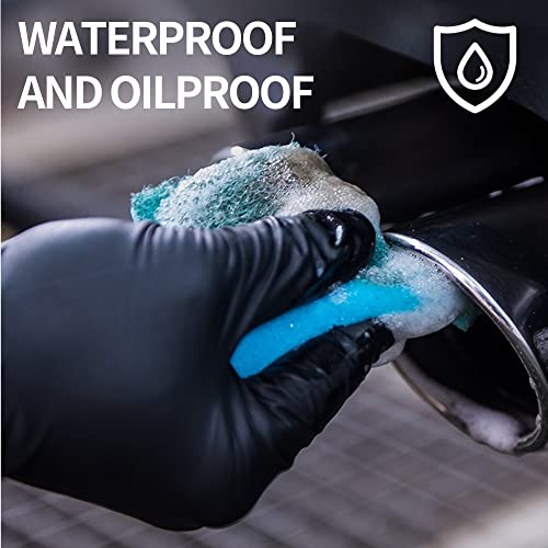 Basic Black Nitrile Exam Gloves