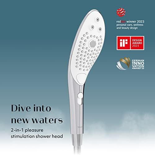 Womanizer Wave Handheld Shower Head with Massage