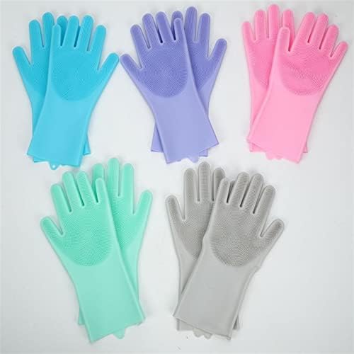 NOTRYA Cleaning Gloves Magic Silicone Dishwashing Brush Pointer