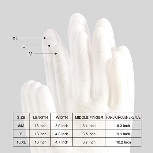 BOOMJOY 6-Piece Nitrile Cleaning Gloves