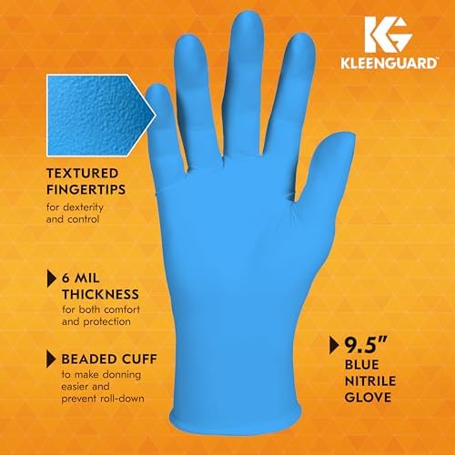 KleenGuard G10 2PRO Nitrile Gloves - Premium Cleaning Gloves for Home Businesses