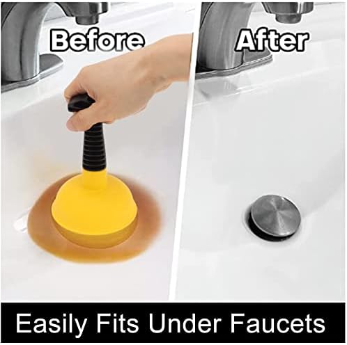 YuecoomEfficient Sink Plunger for Bathroom Kitchen Use