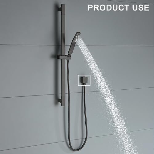 BEIYI Wall Supply Elbow Matte Black Square