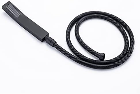 Pattlye Brass Shower Slide Bar Matte Black