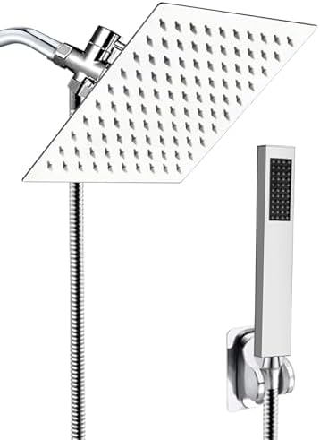 Premium Handheld Metal Shower Chrome