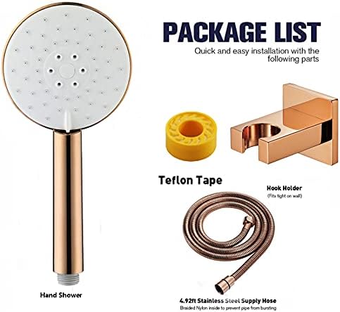 Sturdy Eco-Friendly Handheld Shower Head Traits Your Family Needs