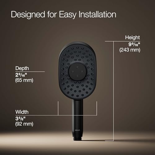 Massaging Handheld Shower with Katalyst Technology