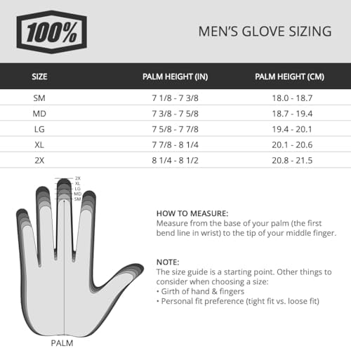 100Tore GT Sling Mountain Biking Gloves