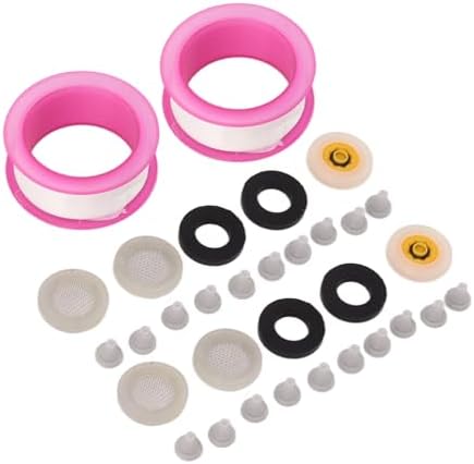 Kuuleyn Silicone shower head nozzles set for water conservation and bathroom enhancements