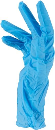AME DESSENCEBlue Powder-Free Disposable Nitrile Gloves - Durable Safe for Cleaning mehr