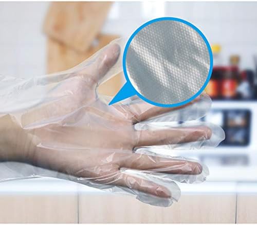 Lovenjoy Eco-Conscious 500PCS Clear Disposable Gloves Perfect for Daily Use