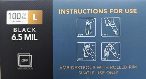 Durable Nitrile Gloves for Chemical Use