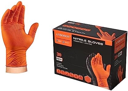Nitrile Mech Gloves Heavy-Duty Chemical-Resistant