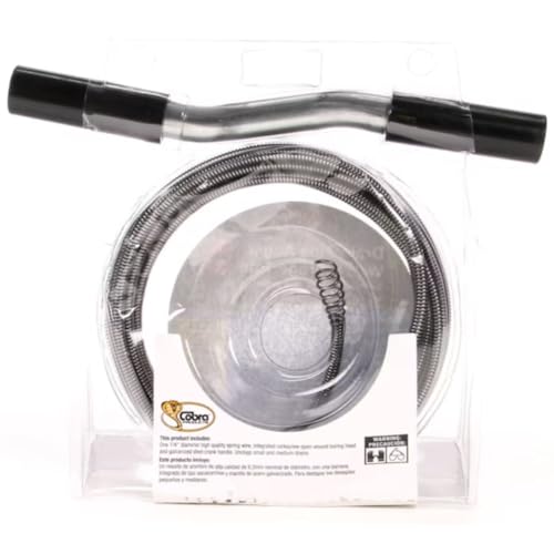 Cobra 14 X 15 Drain Auger for Clear Clogs