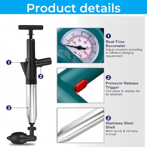 Effortless Effector High-Pressure Air Plunger