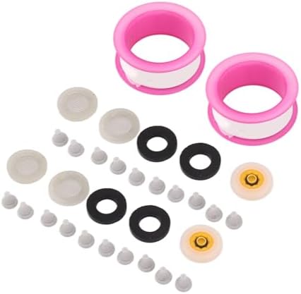 Kuuleyn Silicone shower head nozzles set for water conservation and bathroom enhancements