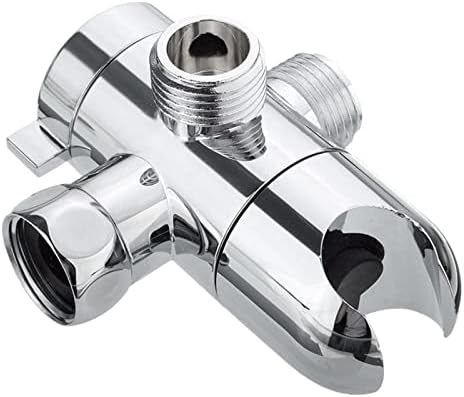 Double-ended dual shower head combo with 3-way diverter