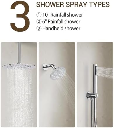 Elegance in Motion - High-Pressure Showers