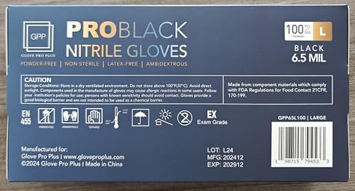 Durable Nitrile Gloves for Chemical Use