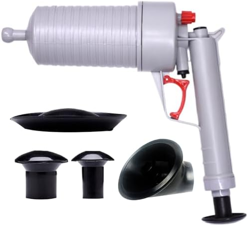 Powerful Sink Plunger with 4 Powerful Suckers
