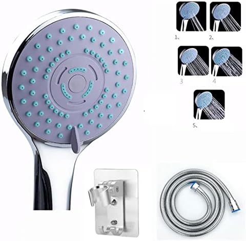 TITA-Dong High Flow 5 Modes Handheld Shower Head with 15m Tube