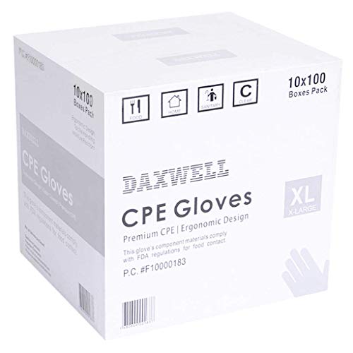 Daxwell Gloves FDA-Compliant Extra Large reliably protecting your hands