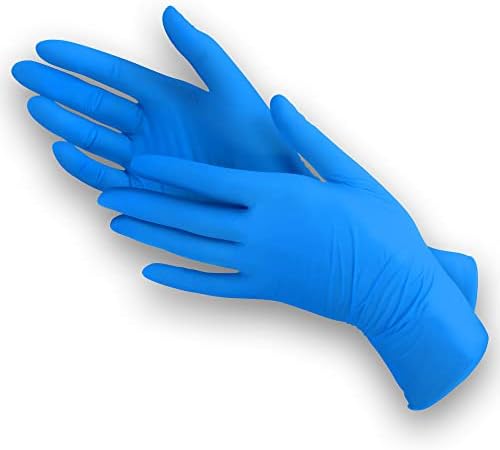 Safe Nitrile Gloves for Kitchen or Family Cleaning