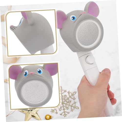 Handheld Shower Cartoon Animal Design Durable Easy-to-Use