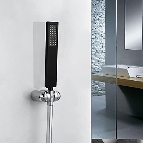 High-Performance Handheld Shower Head with Copper Matte Black Design