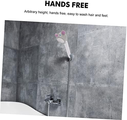 Handheld Shower Cartoon Animal Design Durable Easy-to-Use