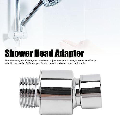 135 Degree Shower Head Elbow Adapter for Home and Bathroom Use
