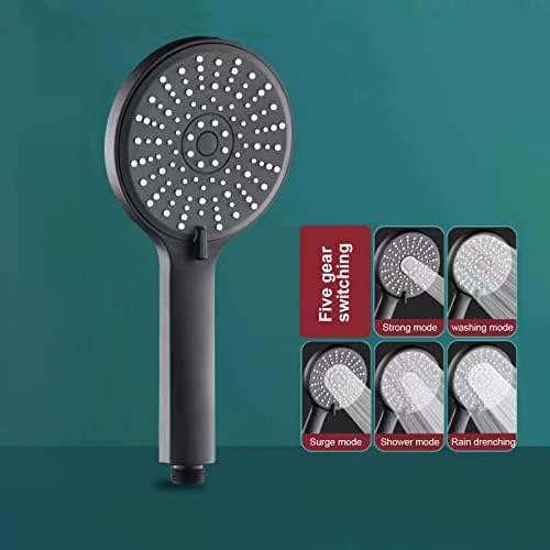 High Pressure Handheld Shower Head with 5 Spray Modes