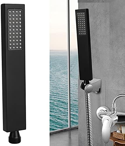 High-Performance Handheld Shower Head with Copper Matte Black Design