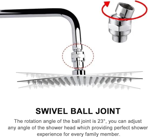Adjustable Shower Head Adapter