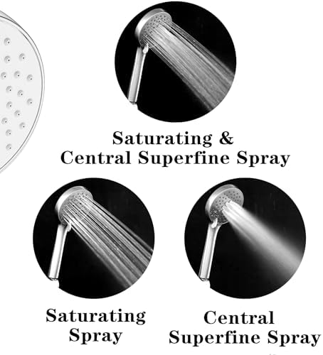 XMJAS-FURN 3-in-1 Detachable Handheld Shower Head